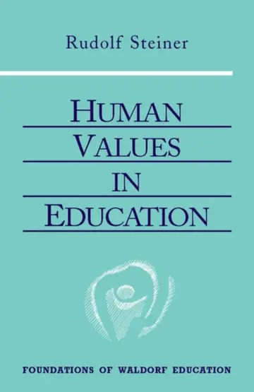 Cover of Human Values in Education