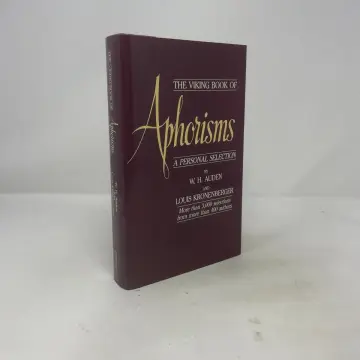 Cover of Viking Book of Aphorisms