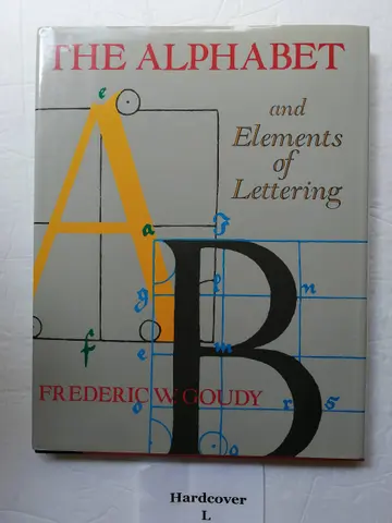 Cover of Alphabet and Elements of Lettering
