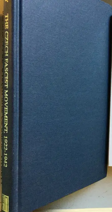 Cover of The Czech Fascist Movement – 1922–1942
