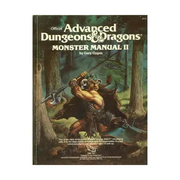 Cover of Advanced Dungeons and Dragons Monster Manual II