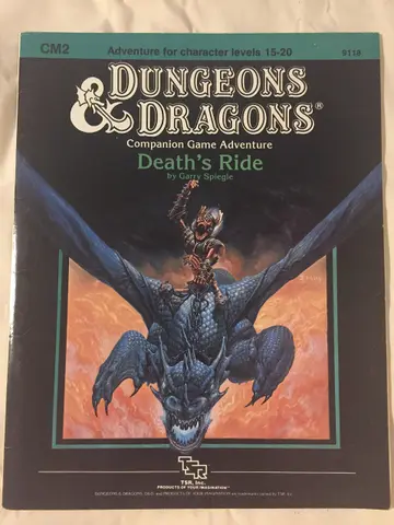Cover of Cm2 Deaths Ride