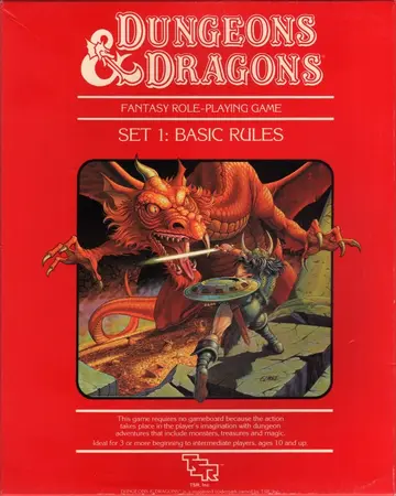 Cover of D & D Basic Rules Set Number 1