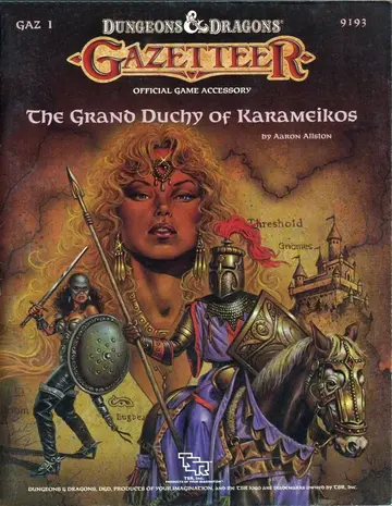Cover of The Grand Duchy of Karameikos