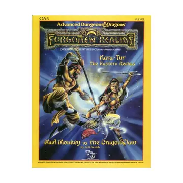 Cover of Mad Monkey vs the Dragon Claws