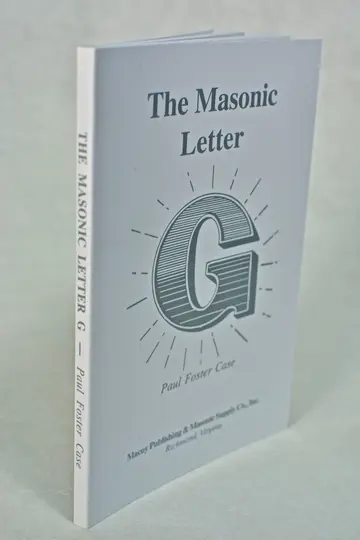 Cover of Masonic Letter G
