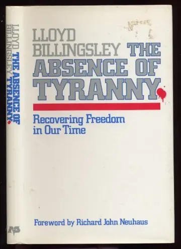 Cover of The Absence of Tyranny