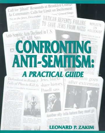 Cover of Confronting Anti-Semitism