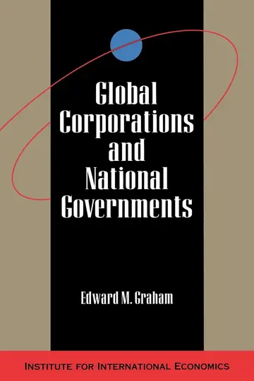 Cover of Global Corporations and National Governments