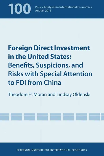 Cover of Foreign Direct Investment in the United States