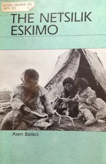 Cover of Netsilik Eskimo