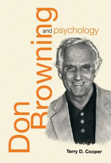Cover of Don Browning and Psychology