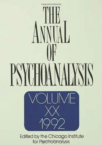 Cover of The Annual of Psychoanalysis/1992