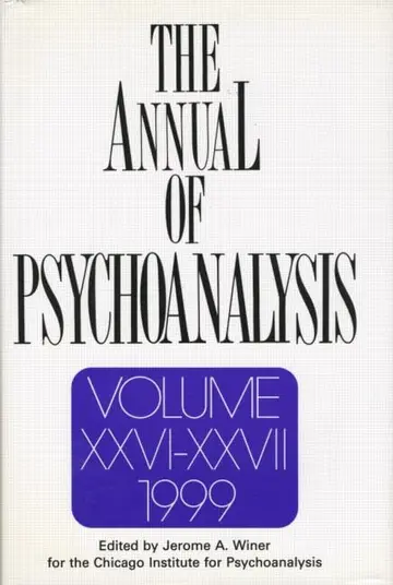 Cover of The Annual of Psychoanalysis, V. 26/27