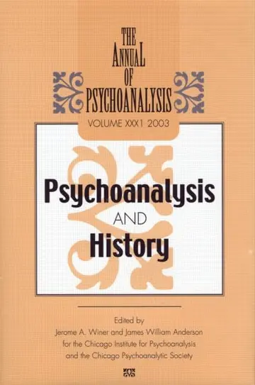 Cover of The Annual of Psychoanalysis, V. 31