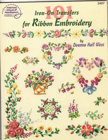 Cover of 101 Iron-On Transfers for Ribbon Embroidery