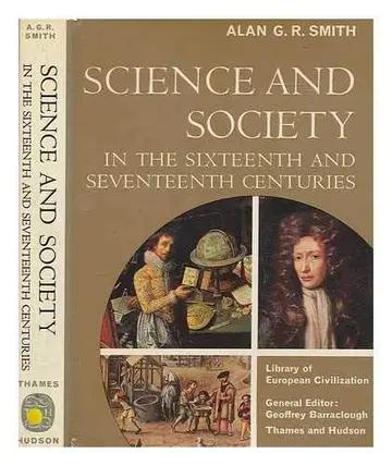 Cover of Science and Society in the Sixteenth and Seventeenth Centuries