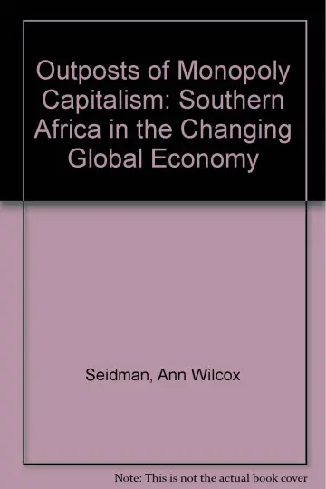 Cover of Outposts of Monopoly Capitalism