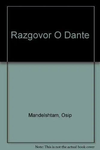 Cover of Razgovor O Dante
