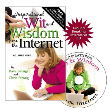 Cover of Inspirational Wit and Wisdom from the Internet