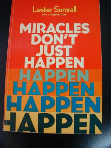 Cover of Miracles Don't Just Happen