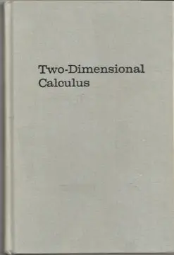 Cover of Two-Dimensional Calculus