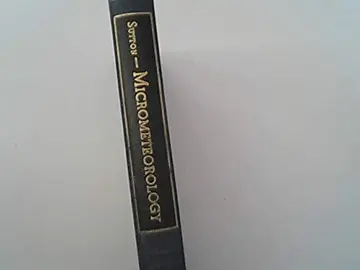 Cover of Micrometeorology