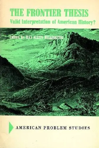 Cover of The Frontier Thesis