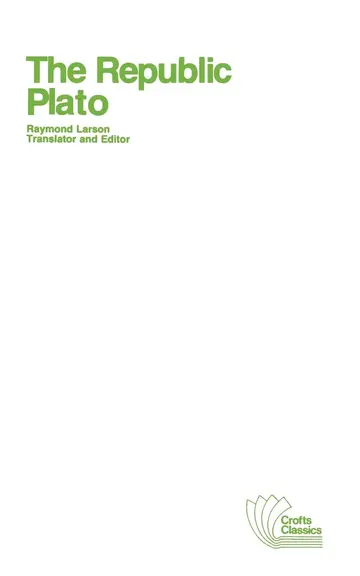Cover of The Republic
