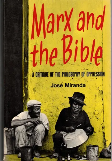 Cover of Marx and the Bible
