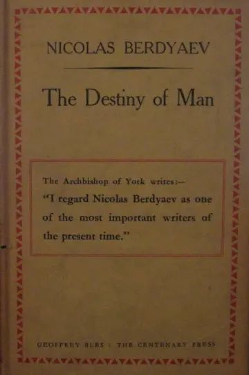 Cover of The Destiny of Man