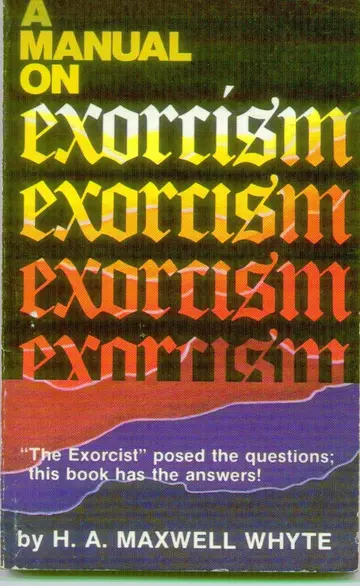 Cover of Manual on Exorcism