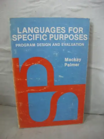 Cover of Languages for Specific Purposes