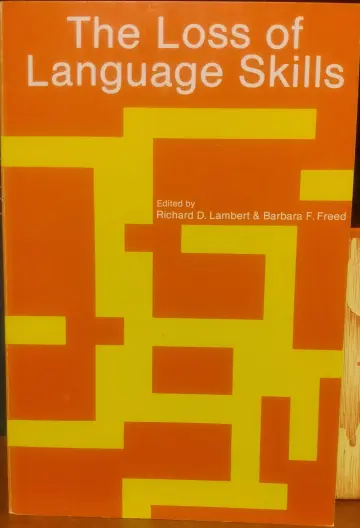 Cover of The Loss of language skills