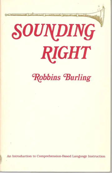 Cover of Sounding right