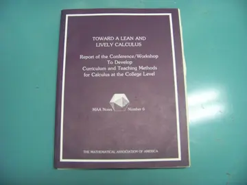 Cover of Toward a Lean and Lively Calculus