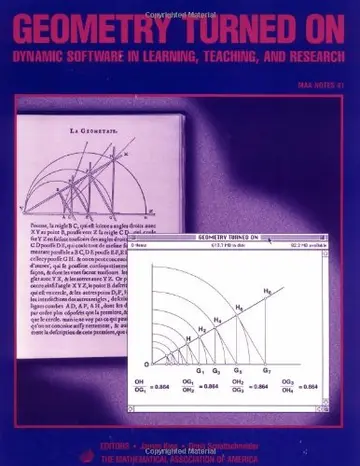 Cover of Geometry Turned on Dynamic Software in Learning Teaching and Research (pb 1997)