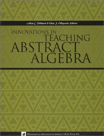 Cover of Innovations in Teaching Abstract Algebra