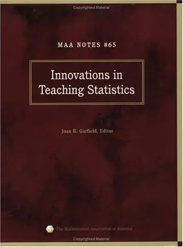 Cover of Innovations in Teaching Statistics