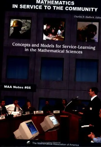 Cover of Mathematics in Service to the Community