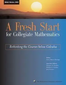 Cover of A Fresh Start for Collegiate Mathematics