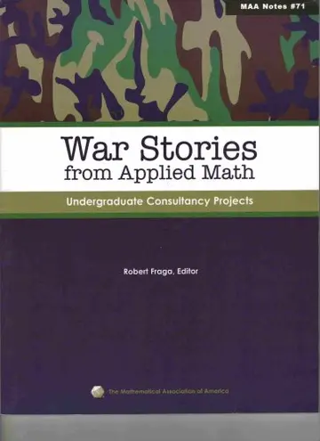 Cover of War Stories from Applied Math (Undergraduate Consultancy Projects)
