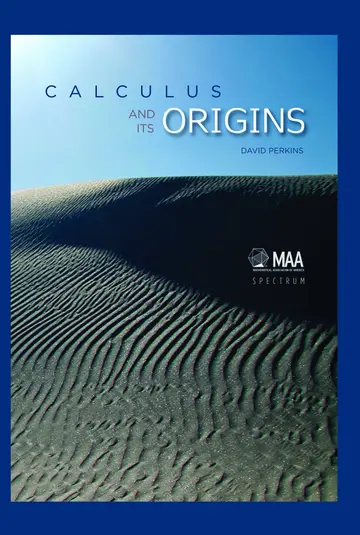 Cover of Calculus and Its Origins