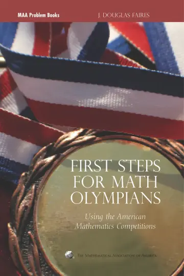 Cover of First Steps for Math Olympians