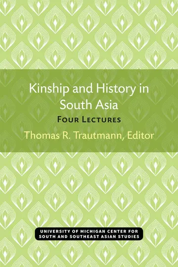 Cover of Kinship and History in South Asia