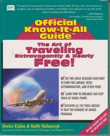 Cover of The Art of Travelling Extravagantly and Nearly Free