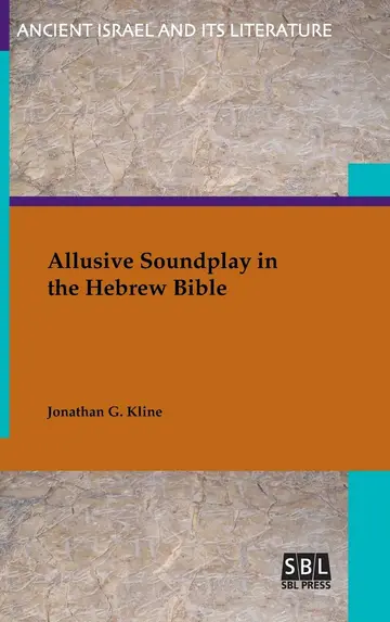 Cover of Allusive Soundplay in the Hebrew Bible