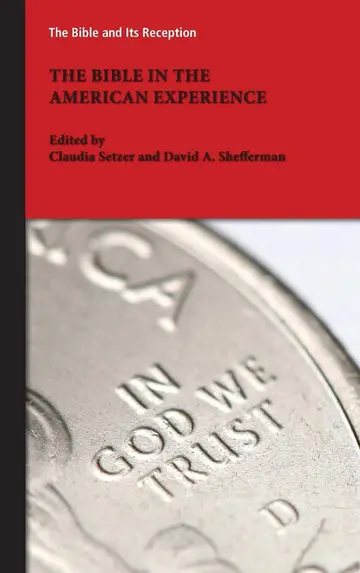Cover of The Bible in the American Experience