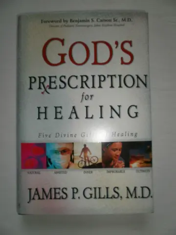 Cover of God's Prescription for Healing
