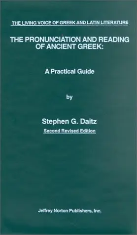 Cover of Pronunciation and Reading of Ancient Greek